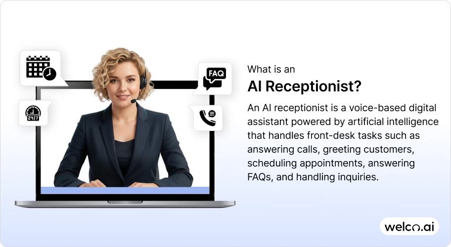 definition of what is human receptionist