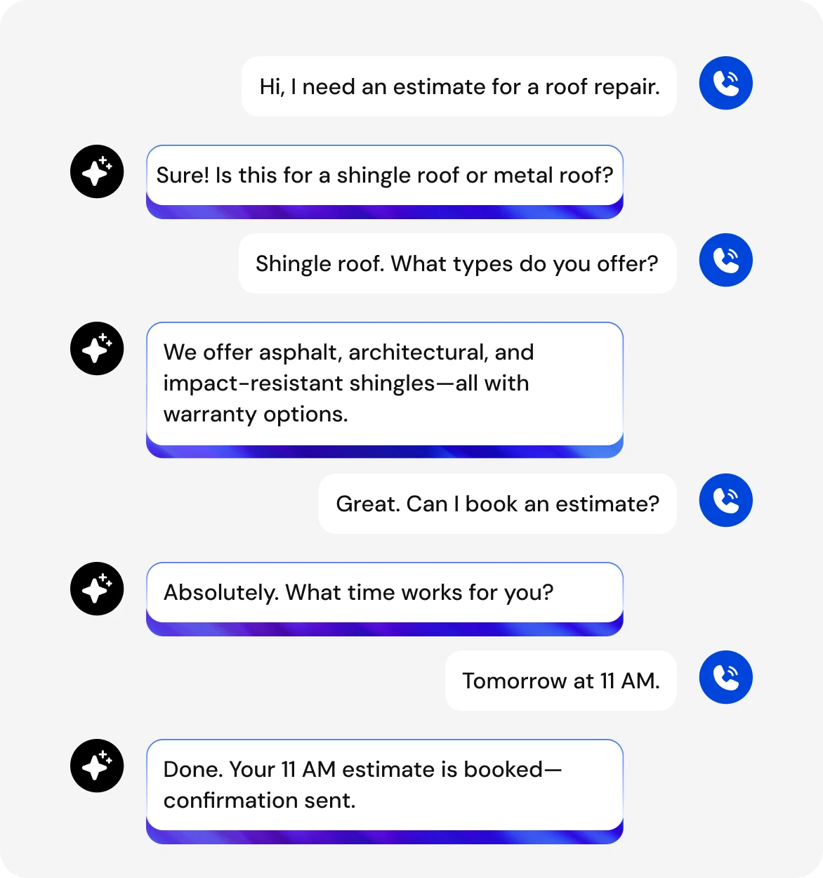 AI-Receptionist-for-Estimate-Scheduling-Material-Questions