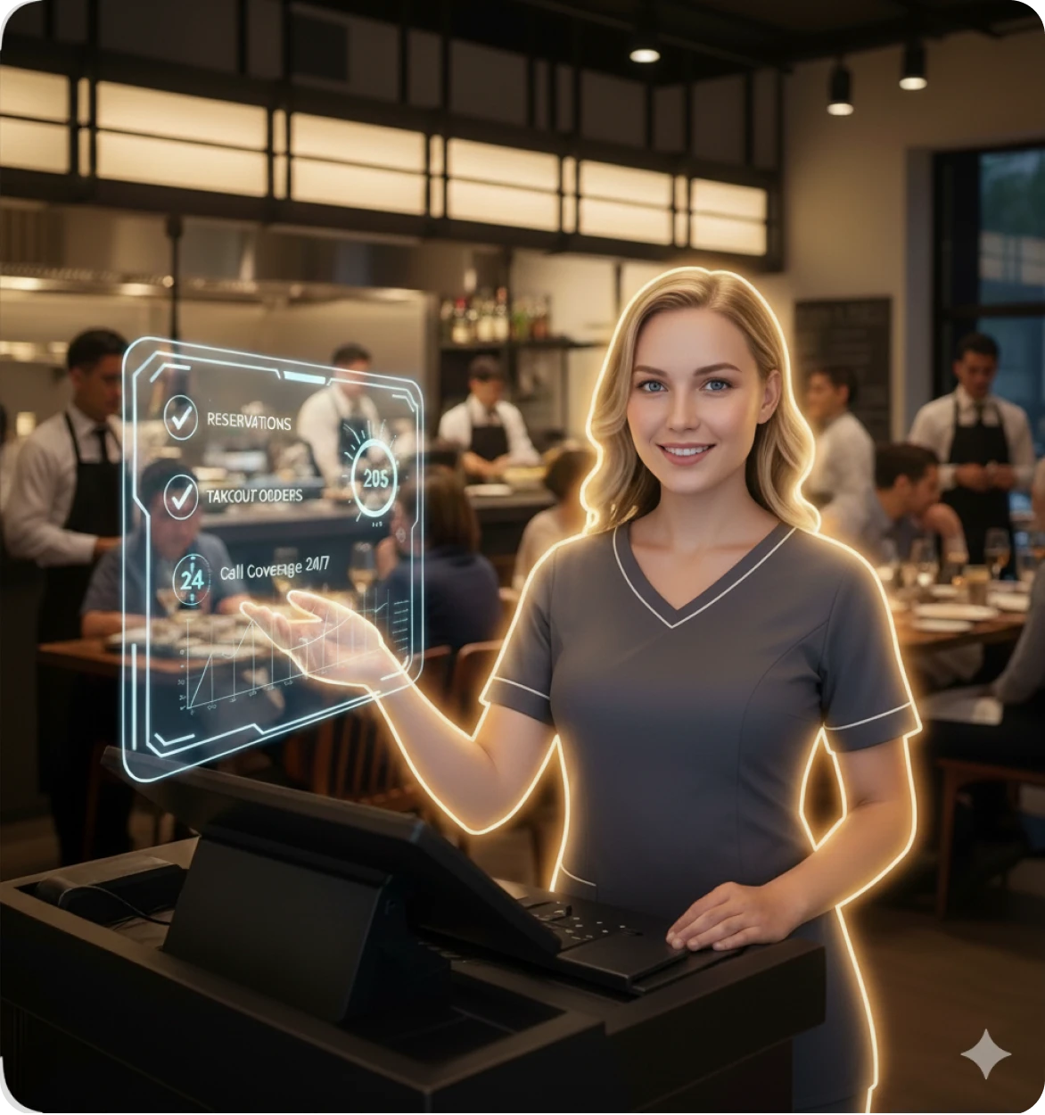 AI Receptionist for Restaurants