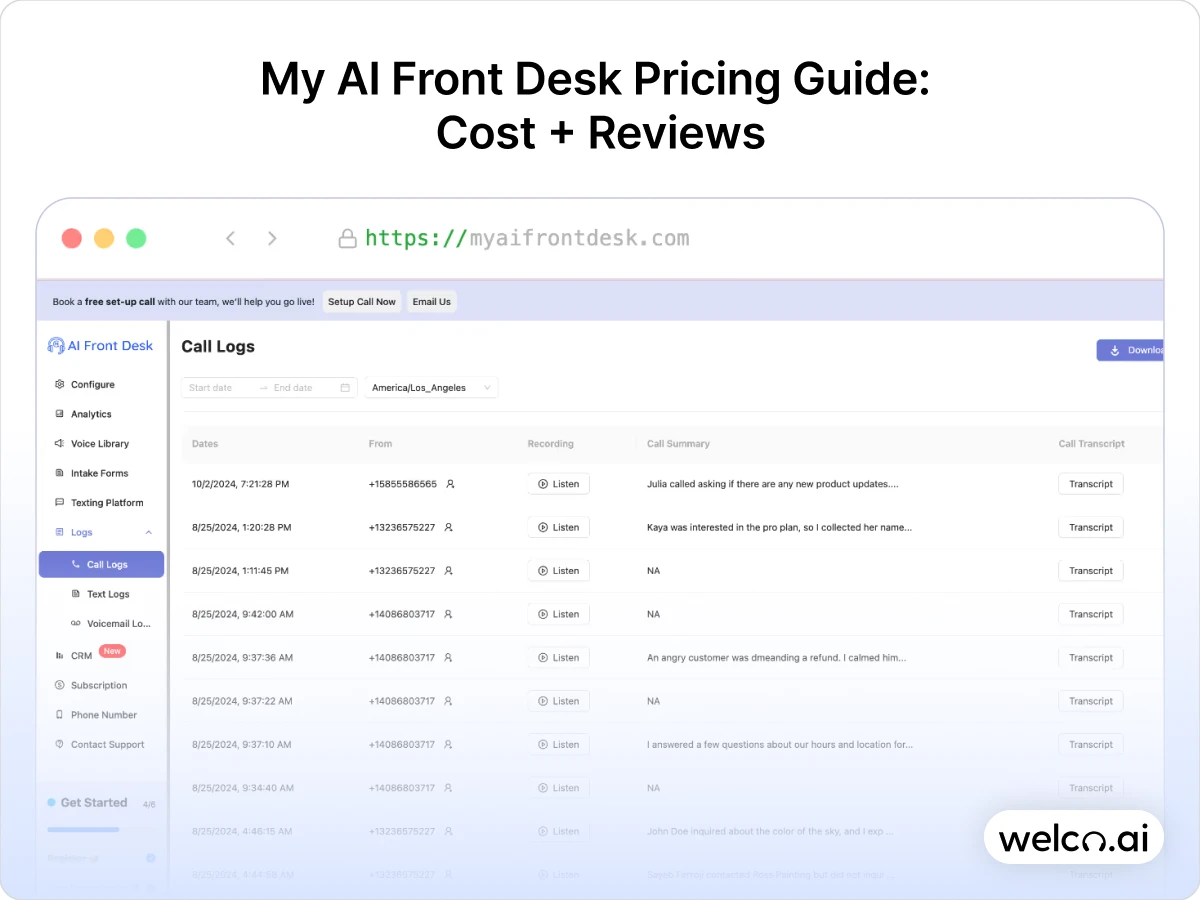 My AI Front Desk Pricing Guide_ Cost + Reviews