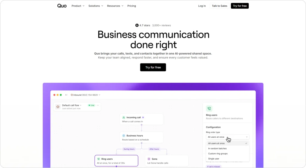 Quo (Formerly OpenPhone)