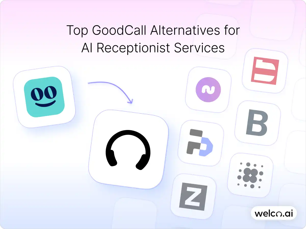 Top 7 GoodCall Alternatives for AI Receptionist Services 2