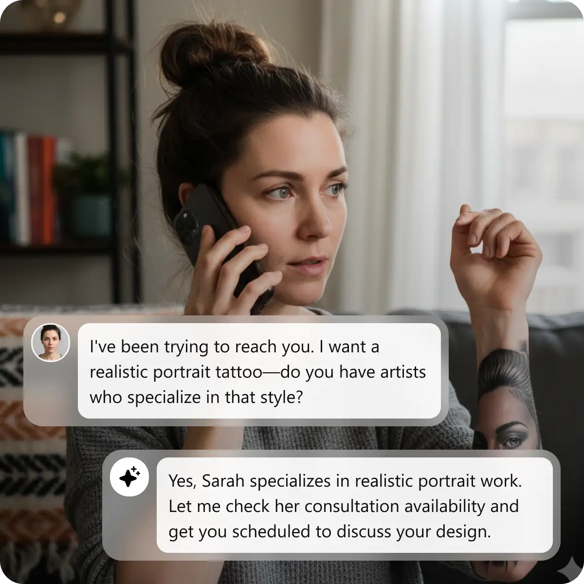 Answer Every Call Instantly - Even During Sessions, Walk-Ins, or After Hours
