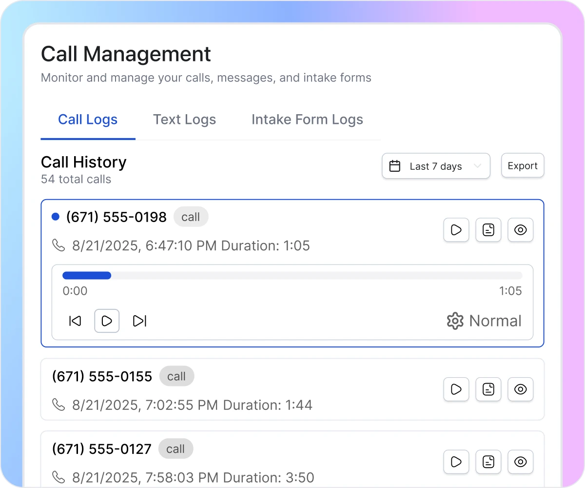 Review Captured Opportunities